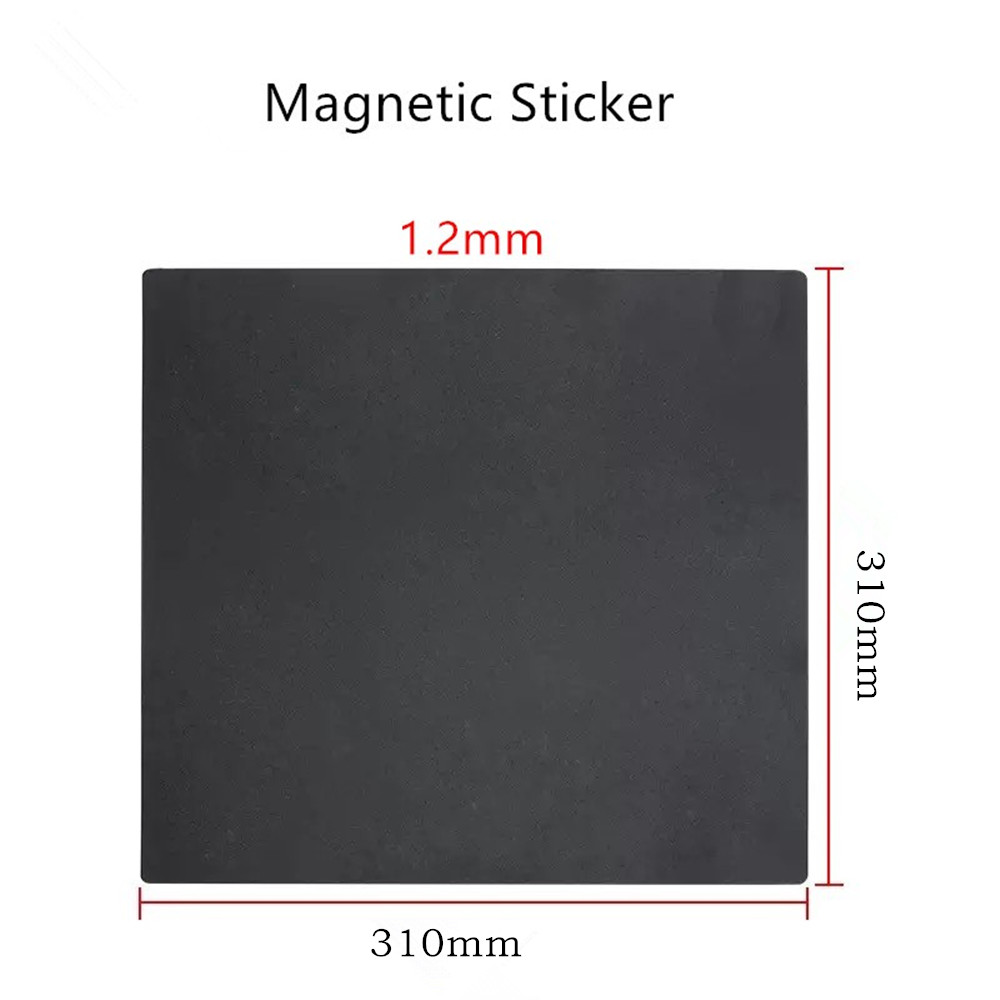 3D Printing Guide - 磁気ステッカー 310x310mm CR-10S SW-X1/X2 3D プリンターホットベッド用