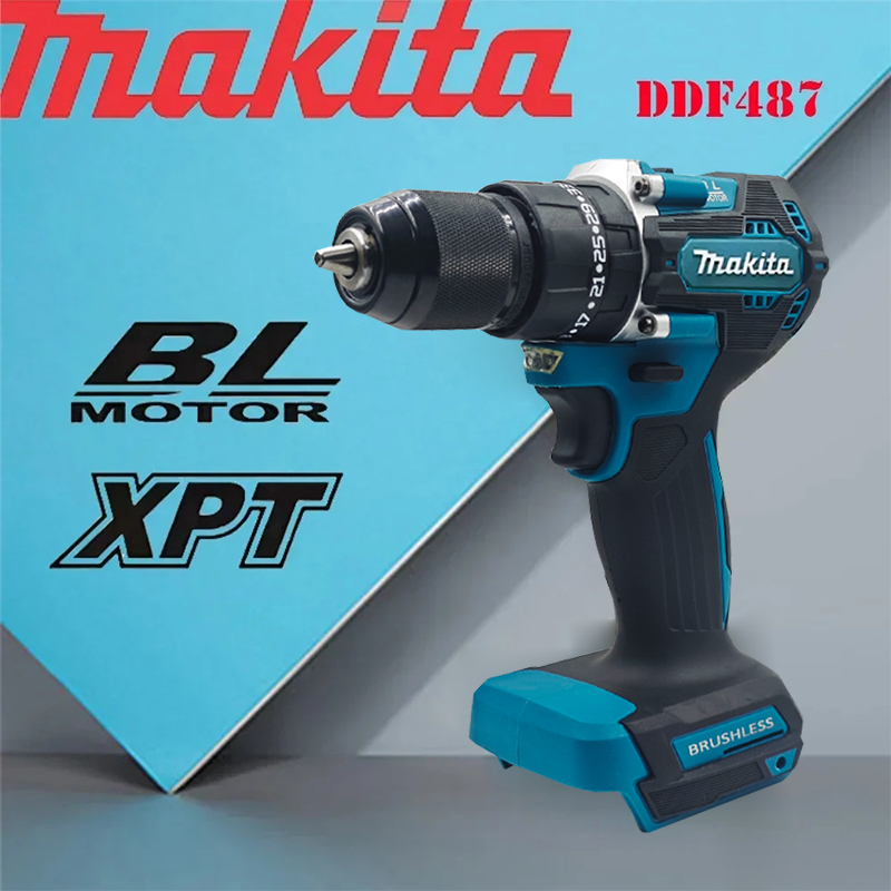 Makita Drill Ddf484 - マキタバッテリー 18v マキタ DDF487 コードレスドライバードリル 18V
