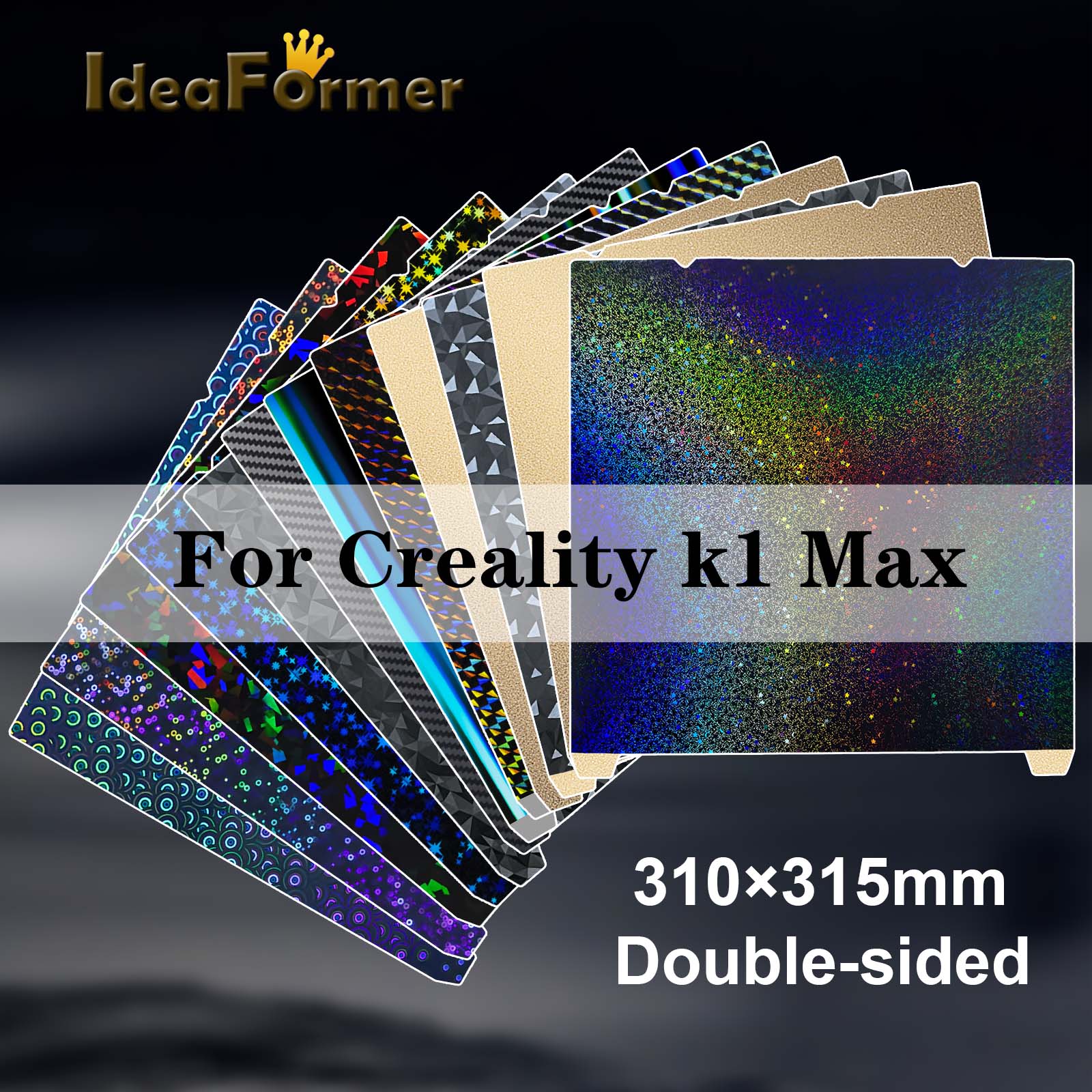 3D Printing Ender - K1 Max PEO PET PEYビルドプレート、ソフト磁性スプリングスチールプリントベッド付き/なし、Ender-3 V3
