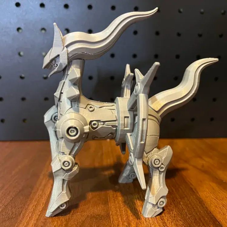 3D Printing Model Free - ポケモン 3D プリントされた機械式アルセウス クラフト メカ スタイル