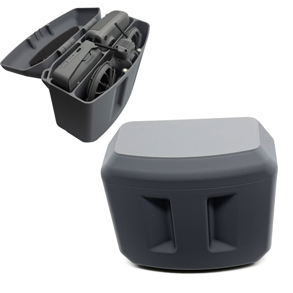 3D Printing Drone - DJI Neo 2用ハードキャリングケース 3Dプリント保護ボックス 磁気蓋付き 調整可能なストラップ