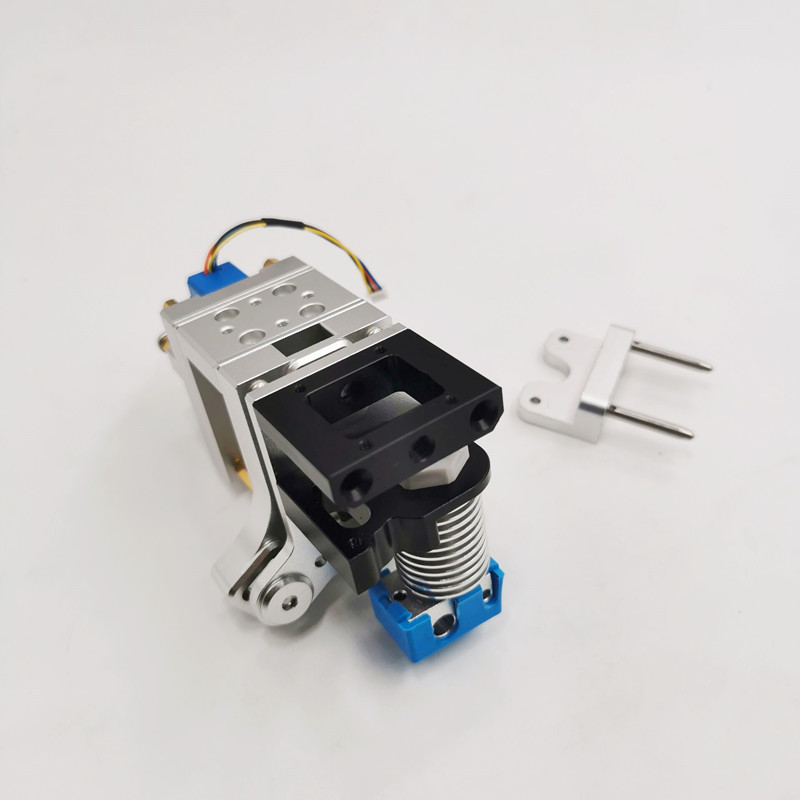 3D Printing Guide - 3Dプリンターツールチェンジャー用追加ブランクツールプレート V6ボーデンシステム MGN9Hリニアレールブロック対応 1.75mmツールヘッドモーターキット