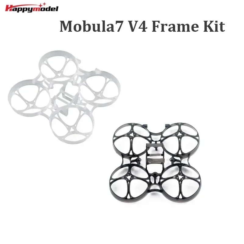 3D Printing Drone - Happymodel-レーシングドローン用クワッドコプターフレーム,モデルmobula7 v4,75mm, 2s bwhoopフレーム,mobula 7 fpv用のアップグレードスペアパーツ