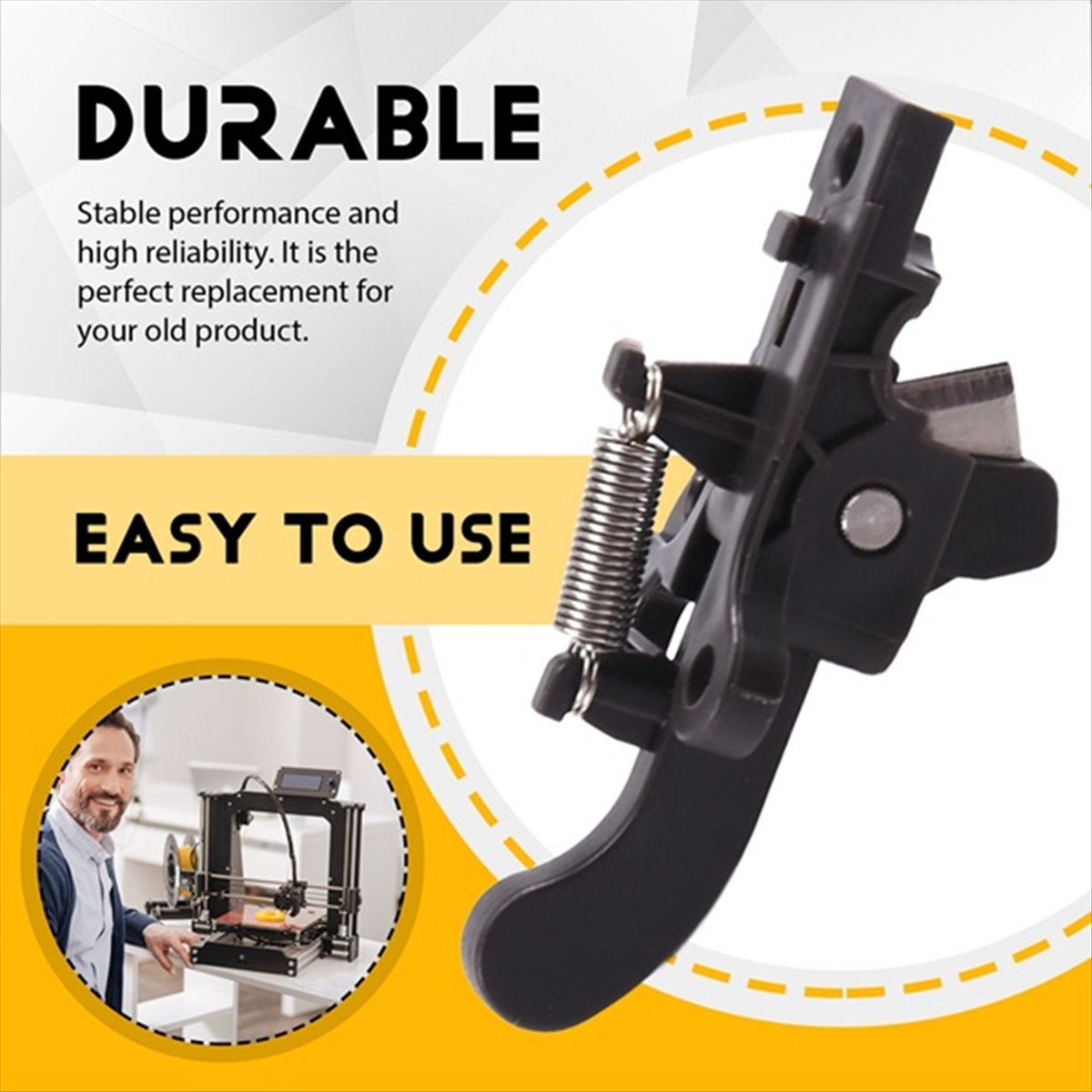 3D Printing Guide - (A75T) 2 個のフィラメントカッター Anycubic Kobra S1