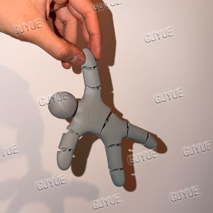 3D Printing Model Free - インタラクティブな隠れかくれゲーム用プラスチック3Dプリント製メカカメレオンコンパニオン、ダイナミックな色変化機能付き