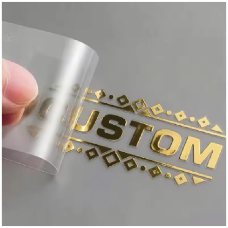 カスタム3Dゴールド転写ステッカー シルバーメタルロゴ DT - 3D Printing Metal のレビューと価格