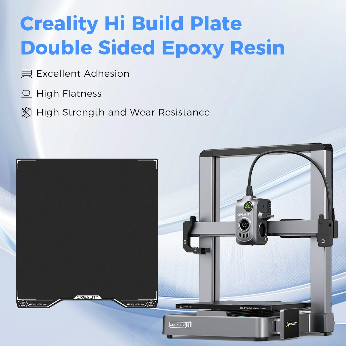 Creality Hi エポキシ樹脂ビルドプレート、280× - 3D Printing Pdf のレビューと価格