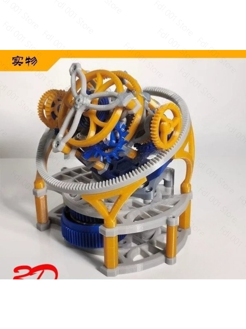 2026 Q896 メカニカル3Dプリント三軸トゥールビヨン - 3D Printing Model Free のレビューと価格