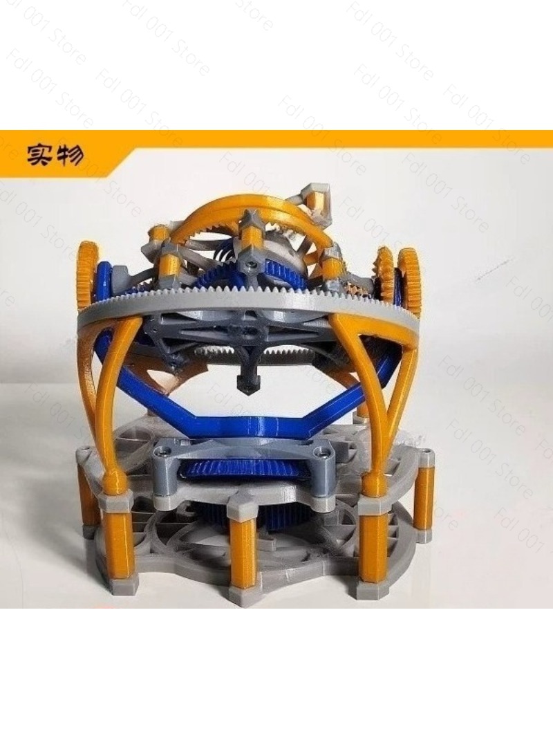 2026 Q896 メカニカル3Dプリント三軸トゥールビヨン - 3D Printing Model Free のレビューと価格
