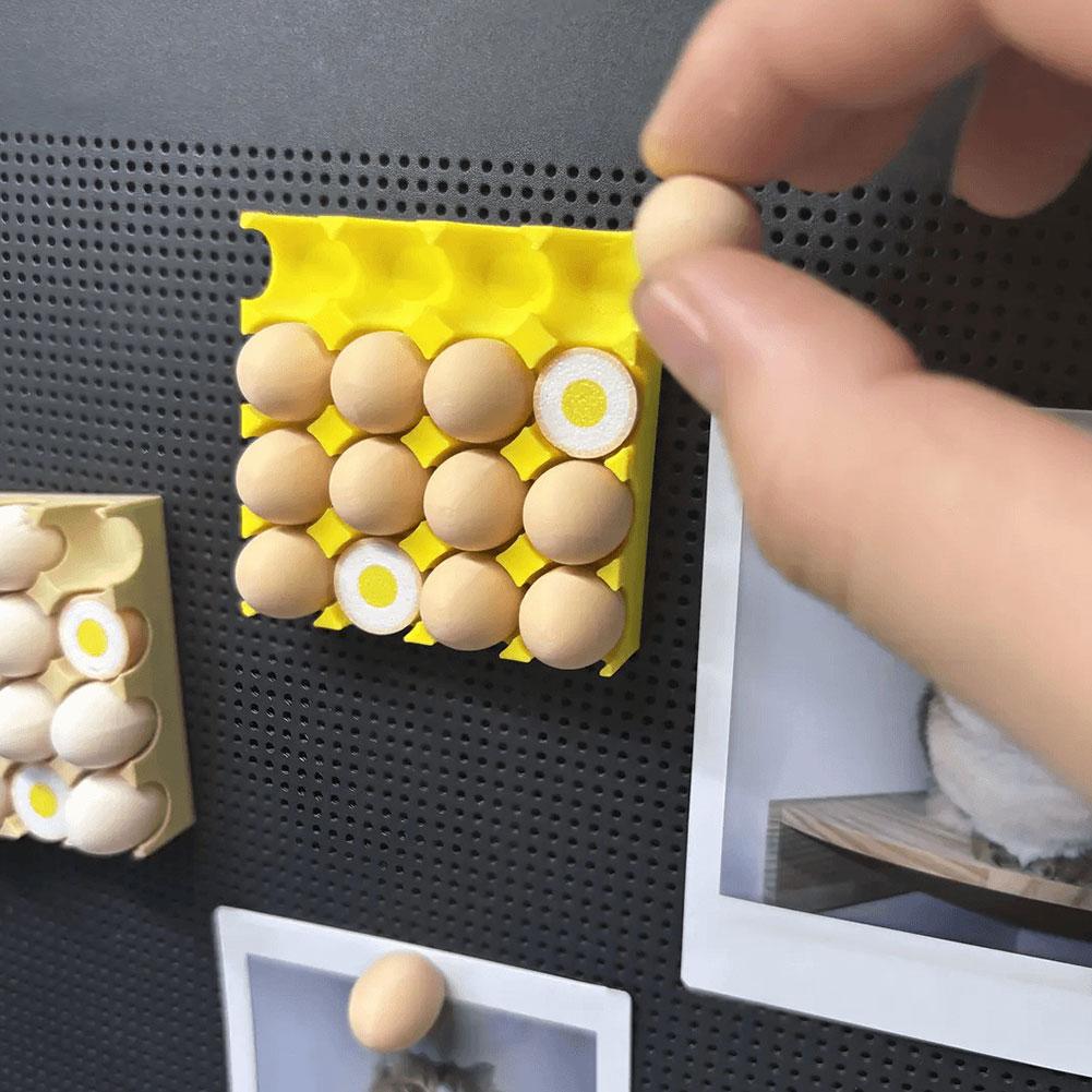 3Dプリント製まんじゅう・餃子・卵トレイ冷蔵庫マグネット プ - 3D Printing Labubu のレビューと価格