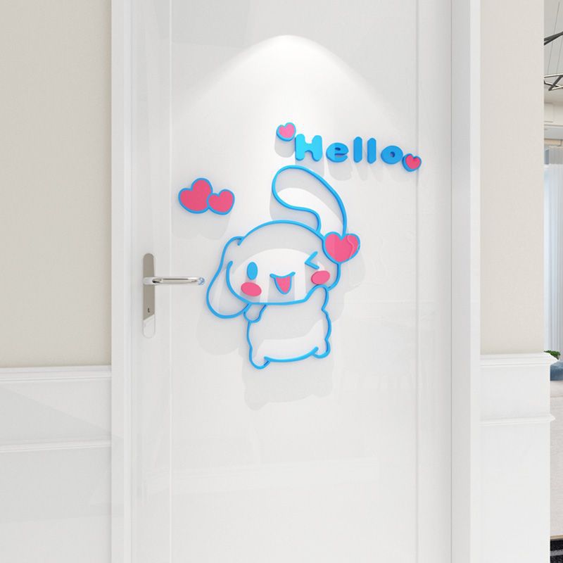 サンリオ シナモロール 3D アクリル子供部屋背景壁装飾ステ - 3D Printing Objects のレビューと価格