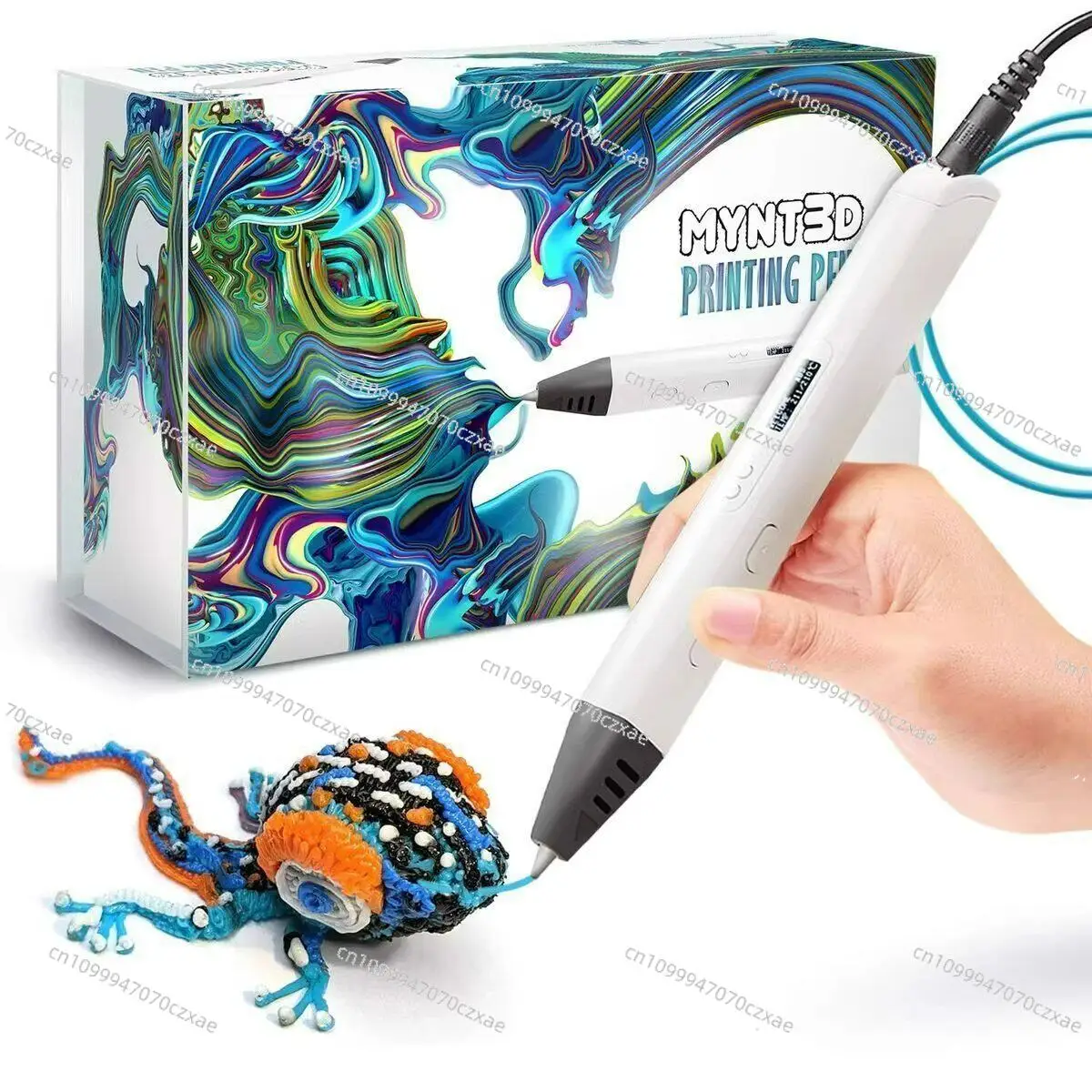 高温対応3Dプリントペン、子供と大人向けのエア3Dお絵かきペ - 3D Printing Pen For Adults のレビューと価格