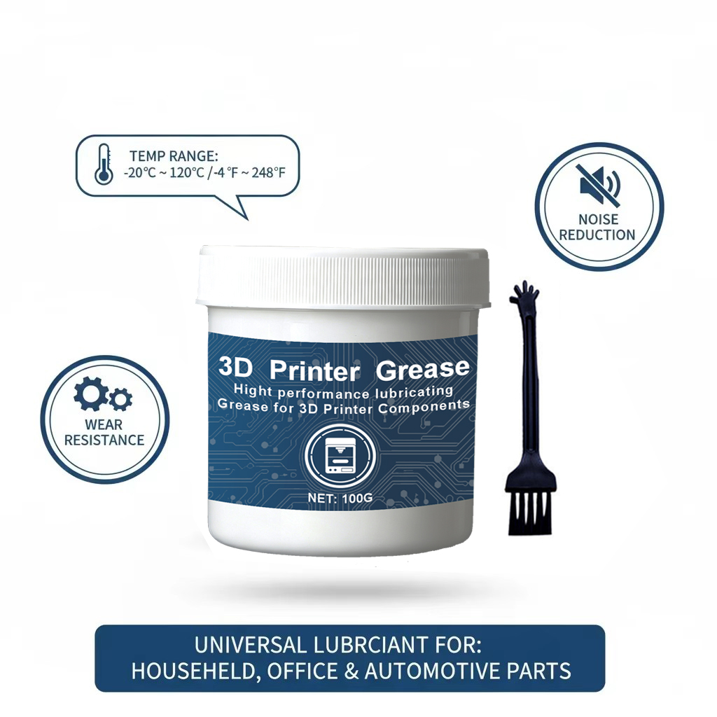 リードスクリューとリニアレール用の100gリチウムグリース3 - 3D Printing Guide のレビューと価格