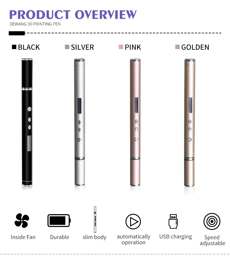 簡単DIYハンドクラフトツール3Dプリントペンで創造性を解き - 3D Printing Pen For Adults のレビューと価格