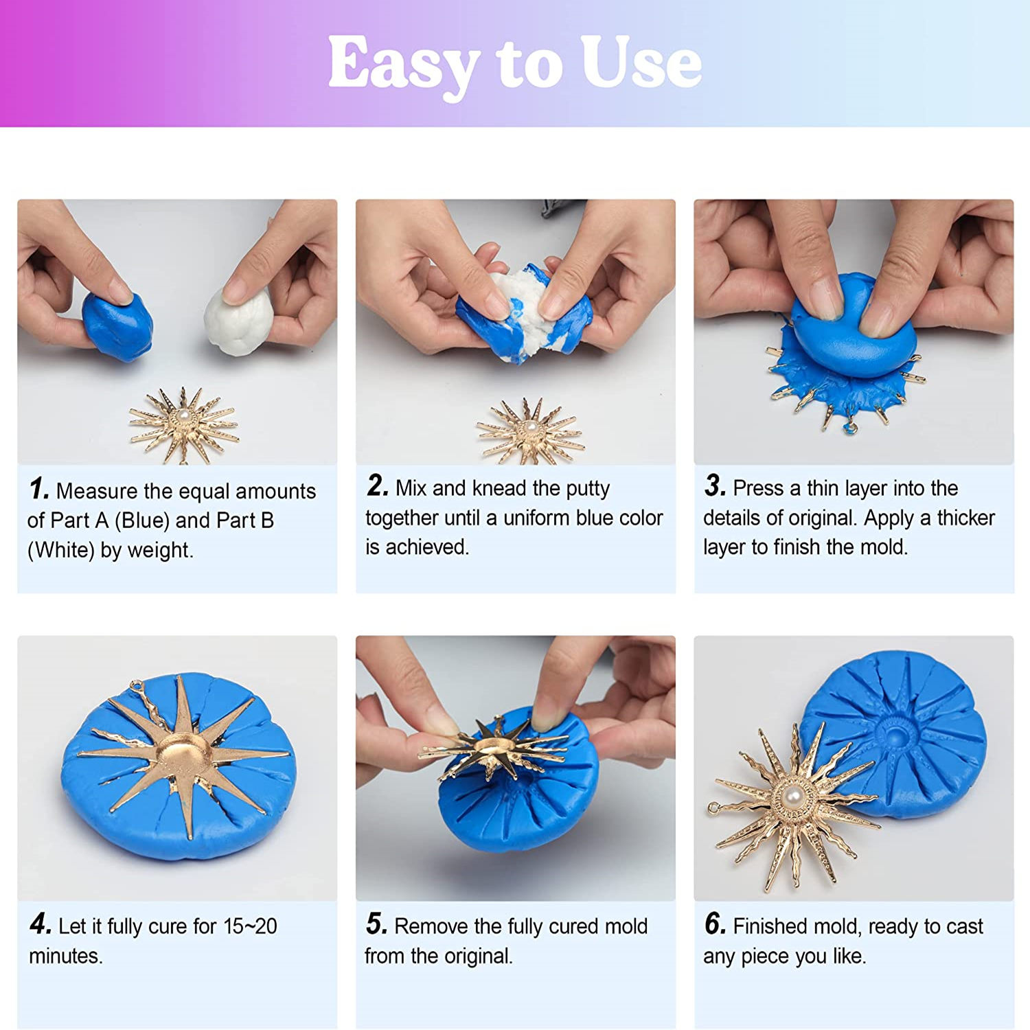 シリコンモールド作成キット 樹脂鋳造用 簡単ミックス 1:1 - 3D Printing Ptc のレビューと価格