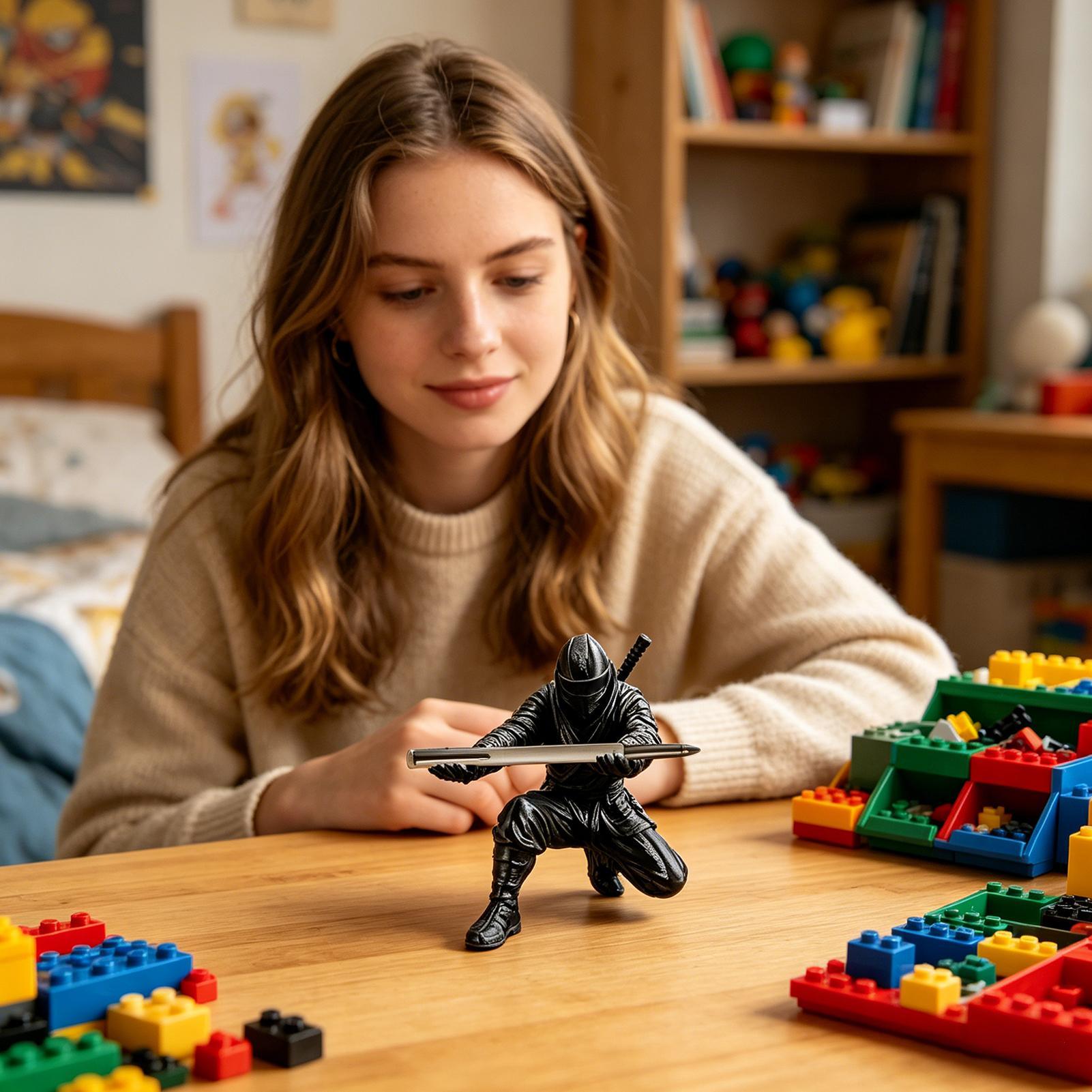 3Dプリント製の楽しいペンホルダーオーガナイザー装飾、ひざま - 3D Printing Pen For Adults のレビューと価格