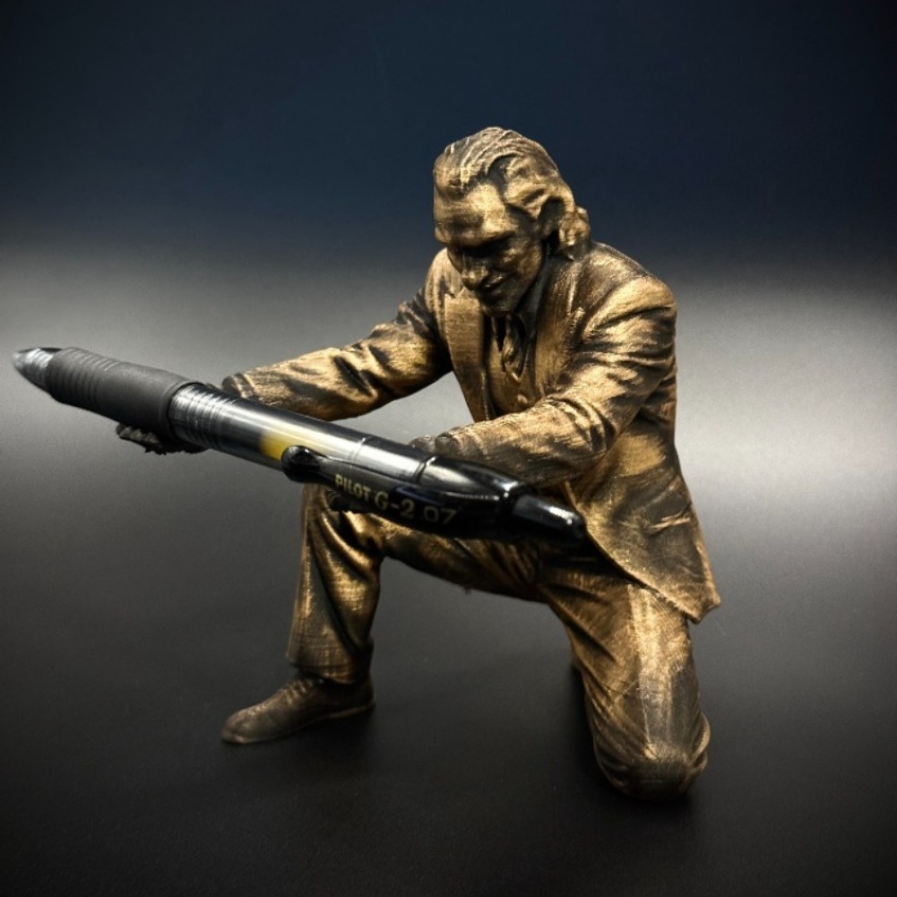 クリエイティブジョーカーペンホルダー 3D 印刷面白い男ペン - 3D Printing Pen For Adults のレビューと価格