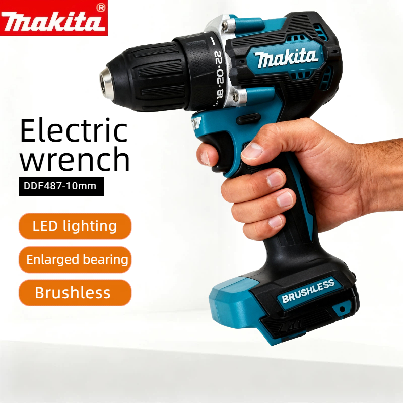 マキタ 18V DDF487 コードレスインパクトドリル：プ - Makita Drill Ddf484 のレビューと価格