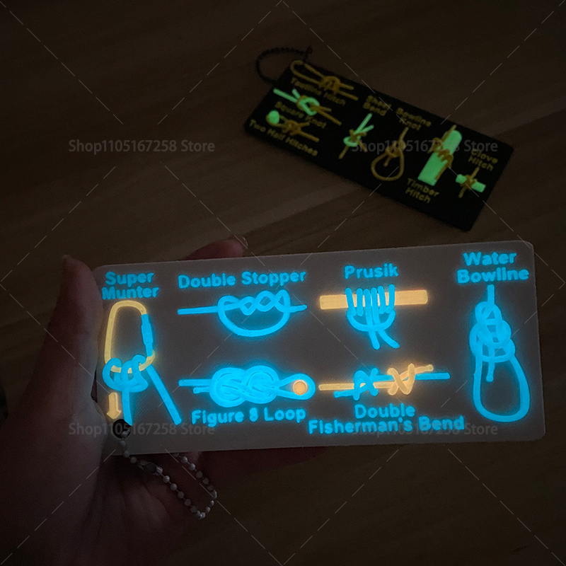 3Dプリント結び目参考カード、アウトドアキャンプやハイキング - 3D Printing Guide のレビューと価格