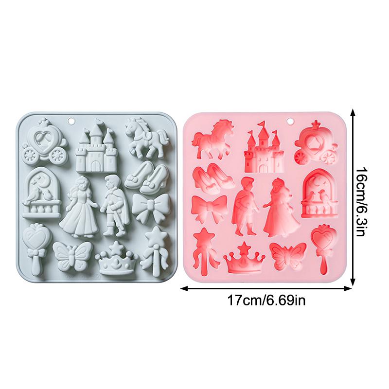 HOT!12個取りプリンス・プリンセスシリコンモールド3Dリ - 3D Printing Model Free のレビューと価格