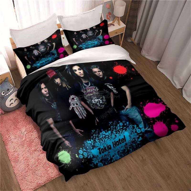 ニュートキオホテル寝具セット3Dプリントファッションロックバ - 3D Printing Quilting のレビューと価格