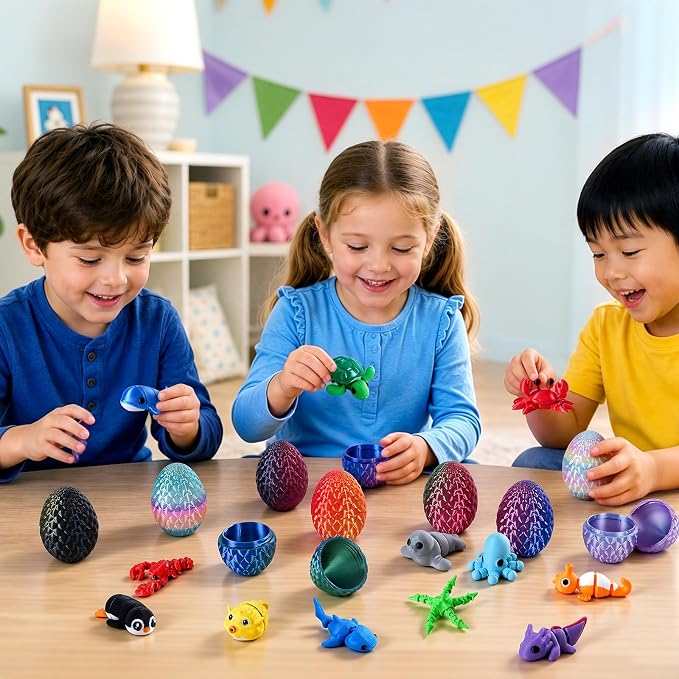 24個入り 3Dプリント サプライズエッグ ブラインドボック - 3D Printing Model Free のレビューと価格