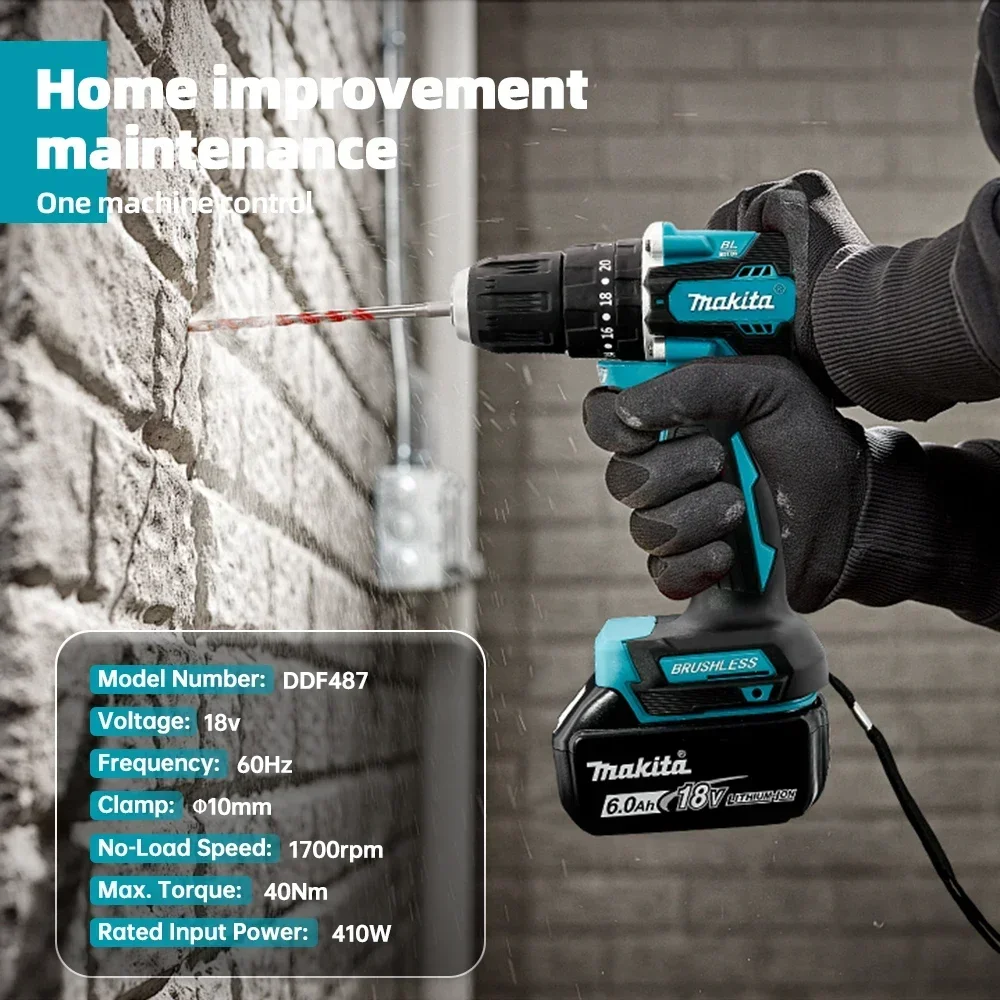 マキタ DDF487 ブラシレスドライバー電動ドライバー コ - Makita Drill Ddf484 のレビューと価格